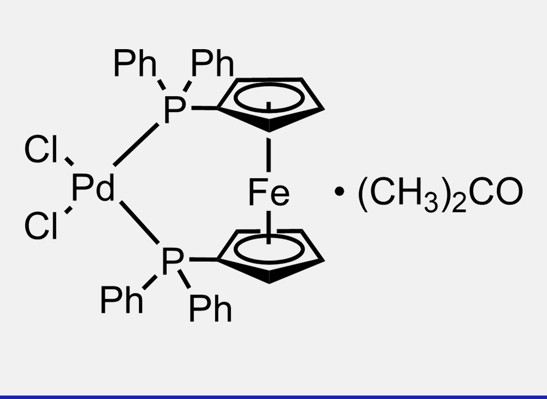 Pd-107: PdCl2(dppf)·(CH3)2CO