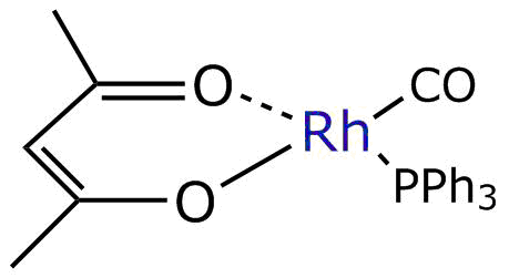 Chemical structure of Rh-43